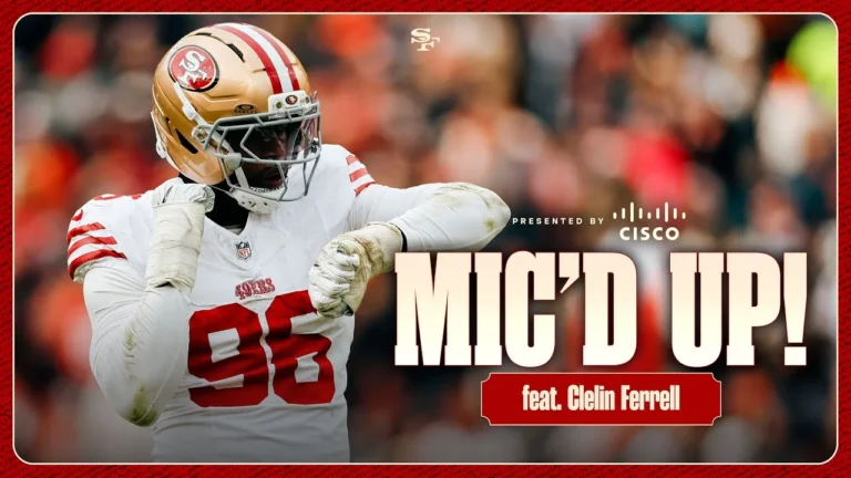 Micd Up: Clelin Ferrell Fires Up the Defense 49ers