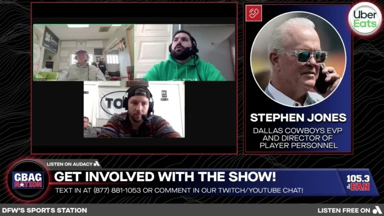 Stephen Jones Talks Cowboys After Week 14 & More 105.3 The Fan