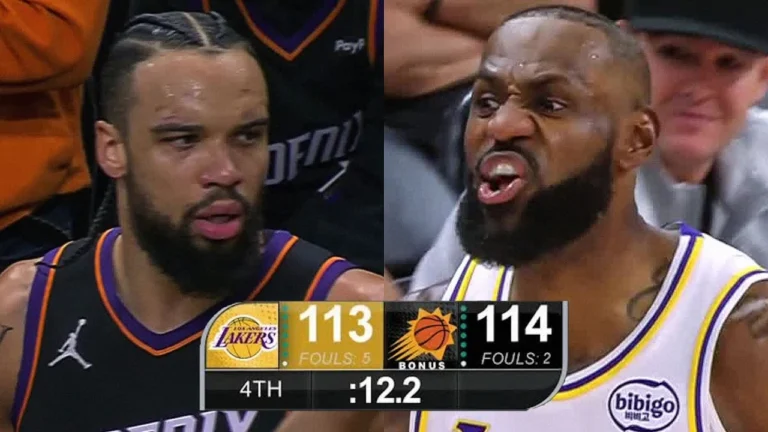 Final 1:31 WILD ENDING Lakers at Suns December 14, 2025