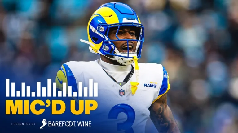 Kam Curl Predicts Nate Landman’s Interception & Celebrates Puka Nacua’s Big Catches Rams Mic’d Up