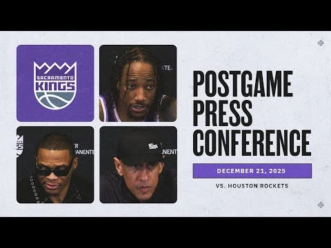 DeMar DeRozan, Russell Westbrook, & Coach Christie Postgame Interviews 12.21.25