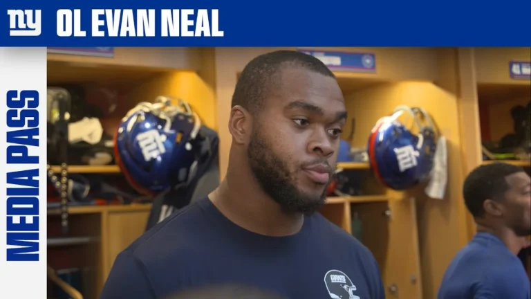 Evan Neal on Being Designated for Return From IR New York Giants