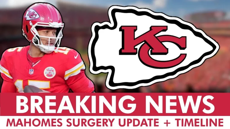 BREAKING Patrick Mahomes Injury News: Updated Recovery Timeline After Surgery