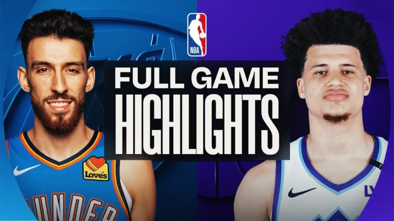 THUNDER at JAZZ FULL GAME HIGHLIGHTS December 7, 2025