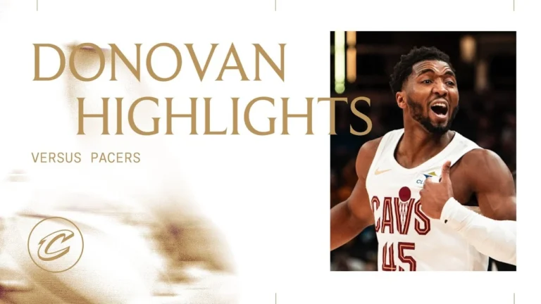Cavs at Pacers Donovan Mitchell Highlights 12.01.2025