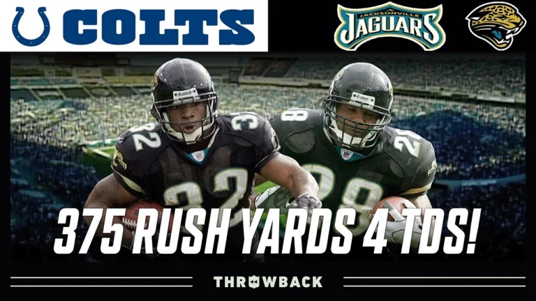 Fred & MJD Run WILD on Peyton’s Colts! (Colts vs. Jaguars 2006, Week 14)