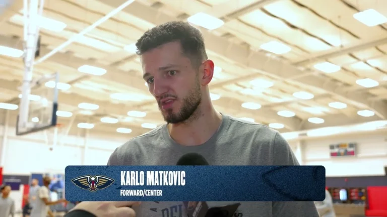 Karlo Matkovic on return to action Pelicans-Timberwolves Shootaround 12 4 25