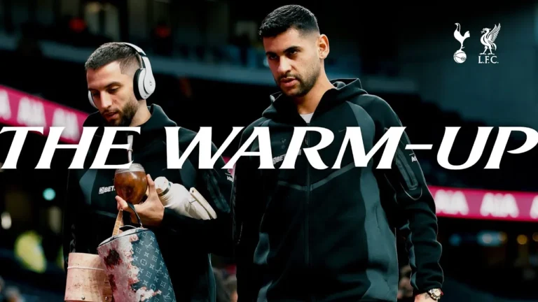 Spurs v Liverpool THE WARM-UP LIVE