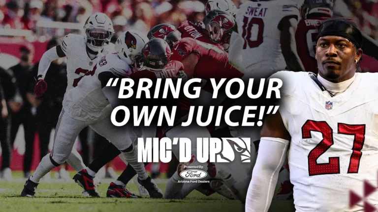 Mic’d Up: Akeem Davis Gaither BYOJ! AZ Cardinals