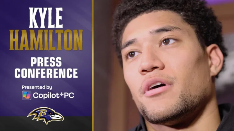 Kyle Hamilton ‘Excited’ to Go Up Against Drake Maye Baltimore Ravens