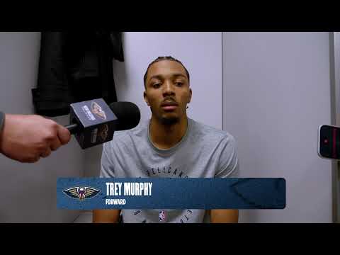 Trey Murphy III on becoming the Pelicans All-Time Three Point Leader Pelicans-Heat Postgame 1 4 26