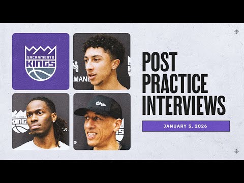 Keon Ellis, Nique Clifford & Coach Christie Practice Interviews 1.5.26