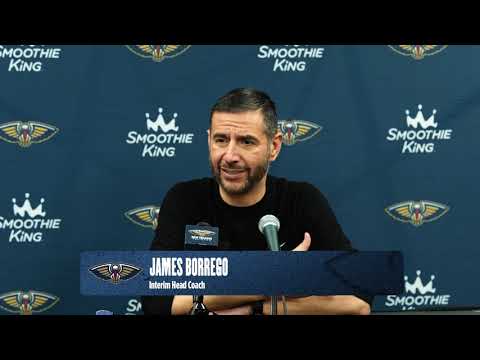 James Borrego Pelicans-Bulls Postgame Interview 12 31 25