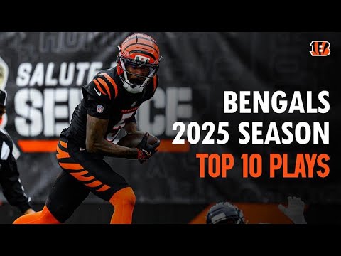 Top 10 Bengals Plays 2025 Season