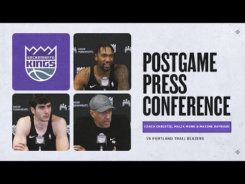 Malik Monk, Maxime Raynaud & Coach Christie Postgame Interviews 1.18.26
