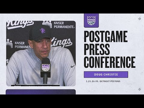 Coach Christie Postgame Interviews 1.25.26