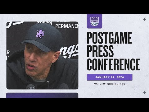 Coach Christie Postgame Interview 1.27.26