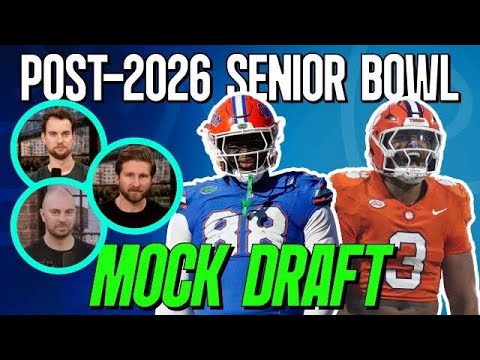 Post-Senior Bowl Mock Draft! PFF NFL Show