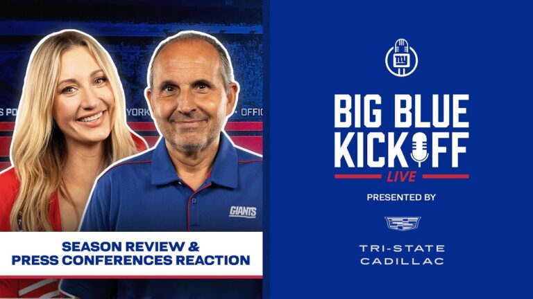 Season Review &amp Press Conferences Reaction Big Blue Kickoff Live New York Giants