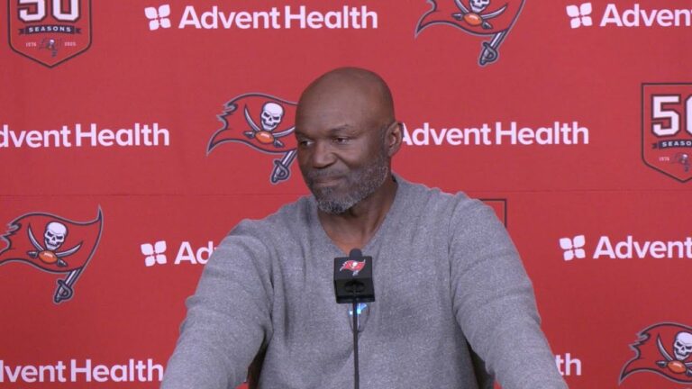 Todd Bowles Reviews the Bucs 2025 Season Press Conference Tampa Bay Buccaneers