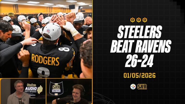 Steelers Beat Ravens 26-24 SNR Drive (Jan.5) Pittsburgh Steelers