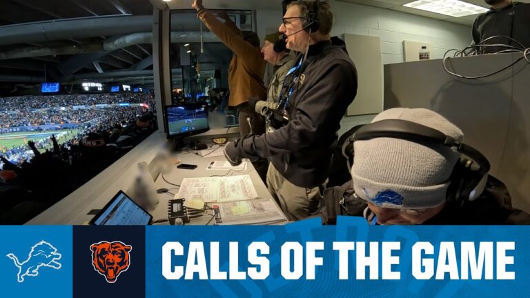 Calls of the Game: Detroit defeats Chicago 19-16 after a GAME-WINNING field goal Lions at Bears