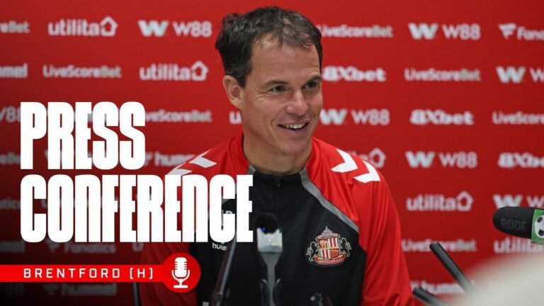 Brentford vs Sunderland AFC Régis Le Bris’ Premier League Press Conference