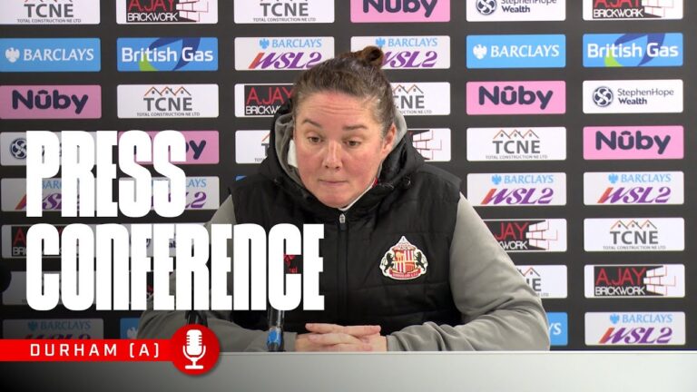 We have to take our chances Reay Previews Durham Press Conference