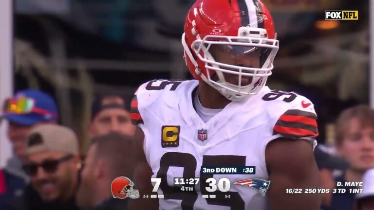 Every sack from Myles Garrett’s record breaking season