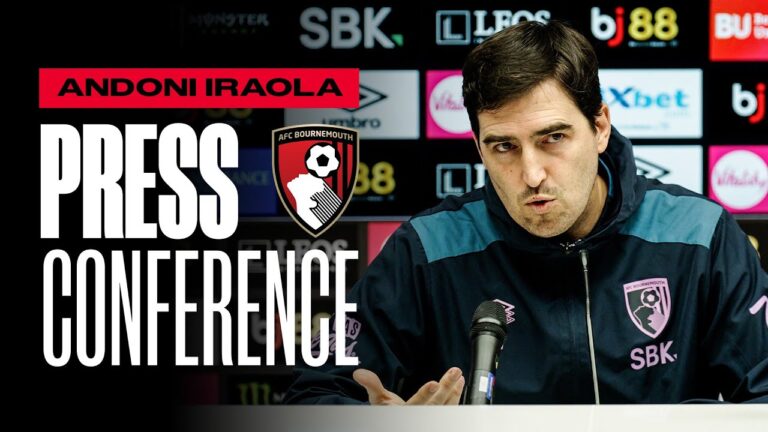 Andoni Iraola speaks on Spurs test and Kluivert’s surgery latest Premier League Press Conference