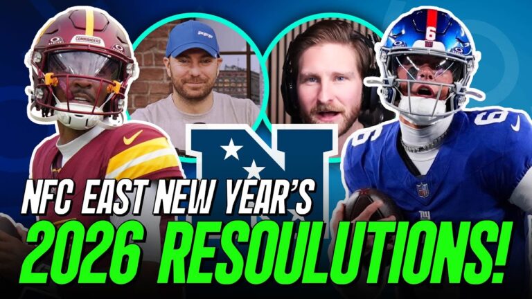 2026 New Year’s Resolutions for Every NFC East Team PFF NFL Show