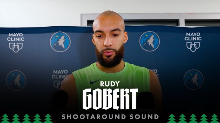 Do Whatever It Takes To Help The Team Win. Rudy Gobert Shootaround Sound 01.06.26