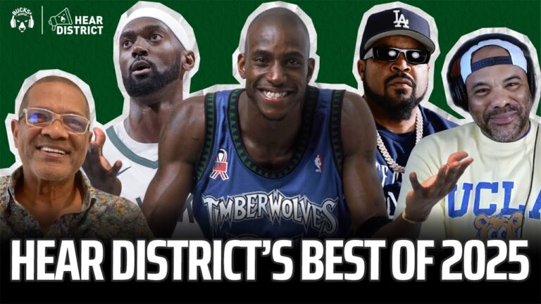 Hear District’s Best of 2025: Favorite Interviews & Top Milwaukee Bucks Moments (Episode 95)
