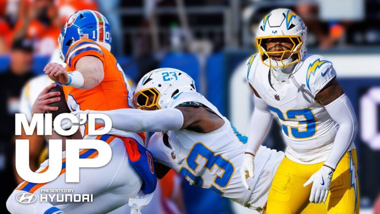 Mic’d Up: Tony Jefferson Vs Broncos LA Chargers