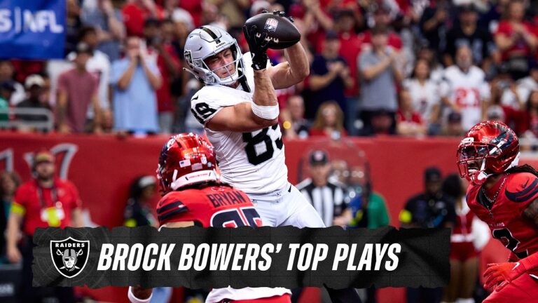 Brock Bowers’ Best Plays From 2025 Season Full Highlights Raiders