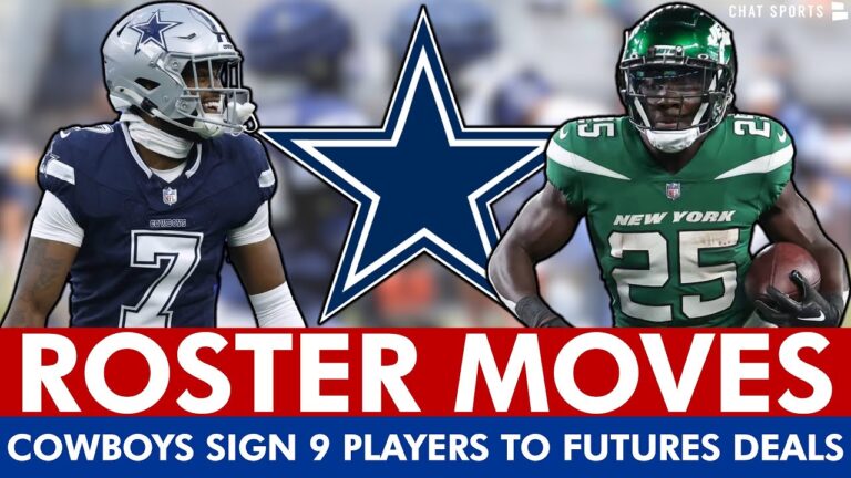 Cowboys News Alert: 9 Players Signed To Futures Deals Ft. Traeshon Holden & Israel Abanikanda