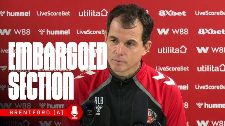 Brentford Press Conference The Embargoed Section