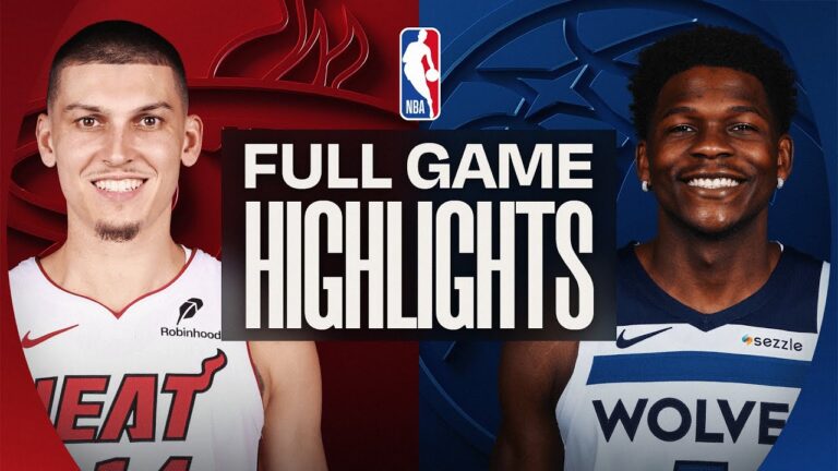 HEAT at TIMBERWOLVES FULL GAME HIGHLIGHTS January 6, 2026