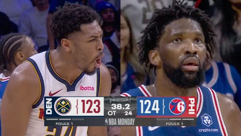 WILD OT ENDING Nuggets vs 76ers January 5, 2026