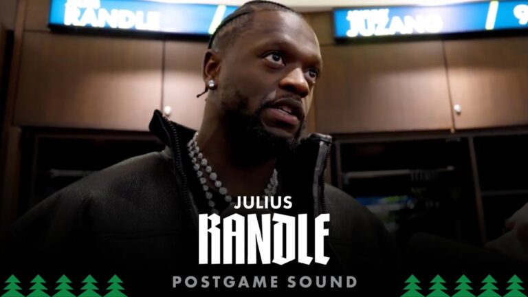 We’re Just Really Connected As A Group. Julius Randle Postgame Sound 1.6.26
