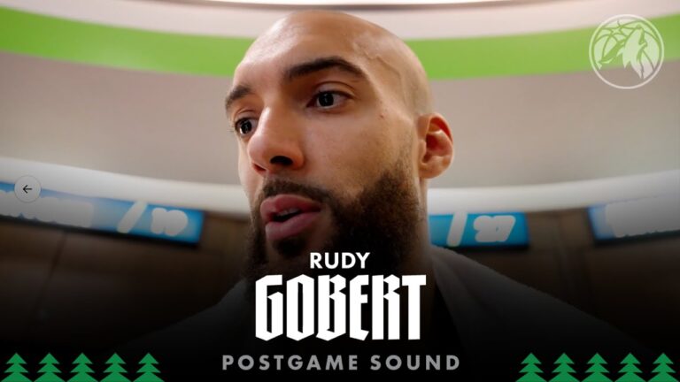 Staying Consistent & Playing With Urgency Starts With Prep. Rudy Gobert Postgame Sound 1.6.26