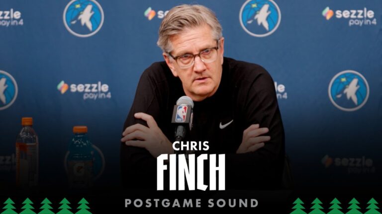 Containing The Ball Is The Most Important Thing. Chris Finch Postgame Sound 1.6.26