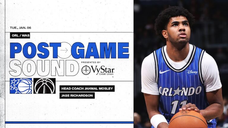 Postgame Sound: Orlando Magic Vs. Washington Wizards Coach Mose & Jase Richardson