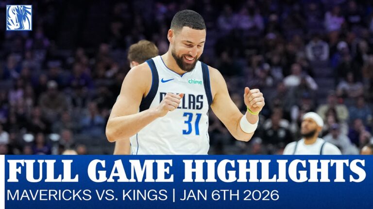 Mavericks Highlights at Sacramento Kings January 6, 2026