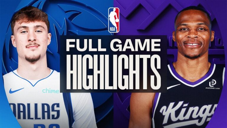MAVERICKS at KINGS FULL GAME HIGHLIGHTS January 6, 2026