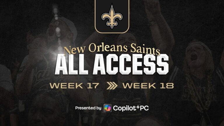 New Orleans Saints All-Access Show 2025 NFL Week 18