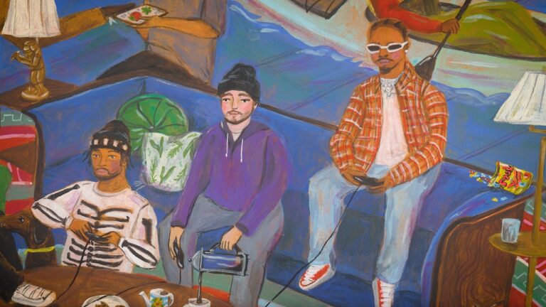 Minnesota Vikings Players React to Custom Painting Created by Local Artist