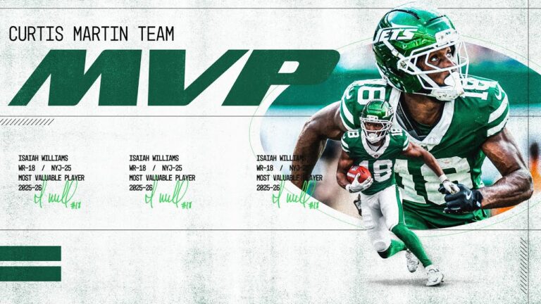 Isaiah Williams On Being Named 2025 Team MVP: ‘It means everything to me’ New York Jets NFL