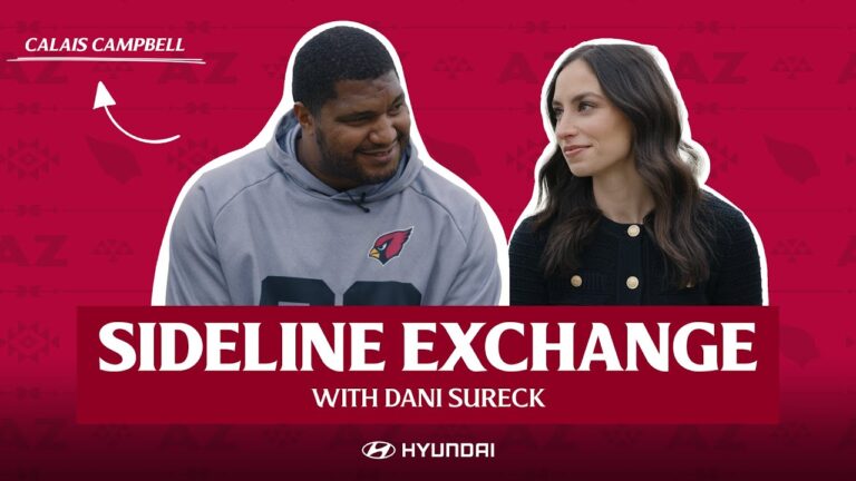 Football, Leadership and Basketball- Calais Campbell Sideline Exchange