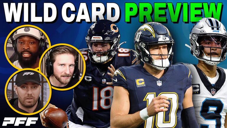 2026 NFL Wild Card Weekend Preview PFF NFL Show